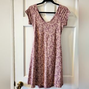 Pact Fit & Flare Crossback dress